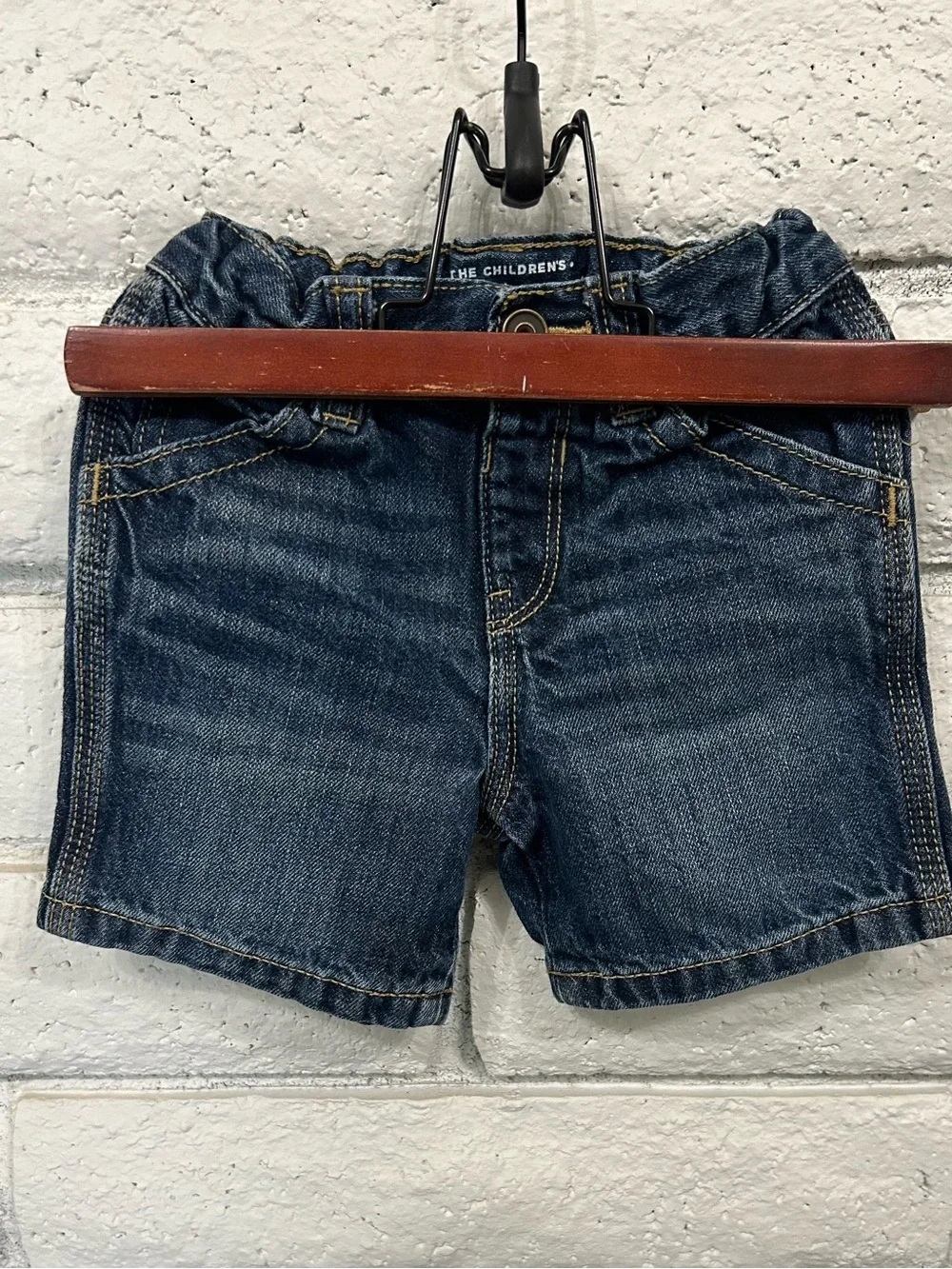 The Children's Place Toddler Denim Shorts Size 2T Adjustable Waist